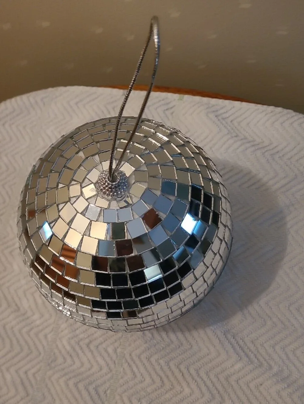 Reflective Silver Disco Ball for Parties and Home Decor